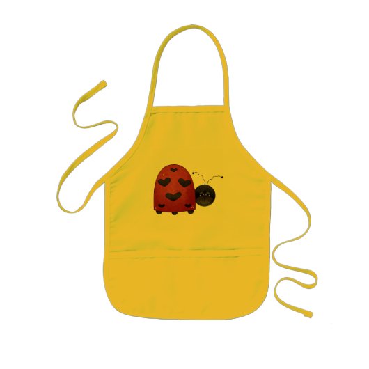 Sweet Ladybug Kinder Schort (Voorkant)