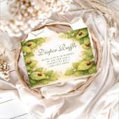 Sweet Ladybug Spring Diapper Raffle Informatiekaartje