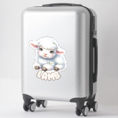 Sweet Lamb - kwekerij Sticker (Koffer)