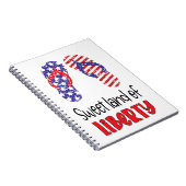Sweet Land of Liberty Notitieboek (Rechterzijde)