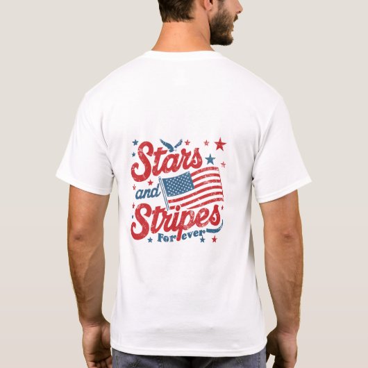 Sweet Land of Liberty T-Shirt (Achterkant)