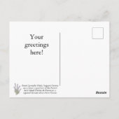 Sweet Lavender-Briefkaart aanpassen Briefkaart (Achterkant)