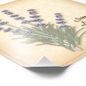 Sweet Lavender Foto afdrukken (Hoek)