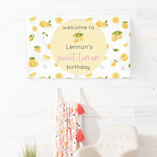 Sweet Lemon Birthday Spandoek (Insitu)