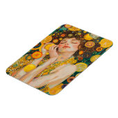 Sweet Lemon Dreams Klimt Style AI Magneet (Linkerzijde)