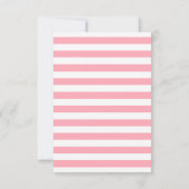 Sweet Lemon Girls Birthday Party  Bedankkaart (Achterkant)