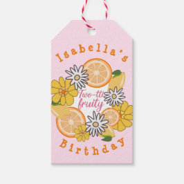 Sweet Lemon Two-tti Fruity Hartelijk dank Cadeaulabel