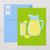 Sweet Lemonade Briefkaart (Voorkant / Achterkant)