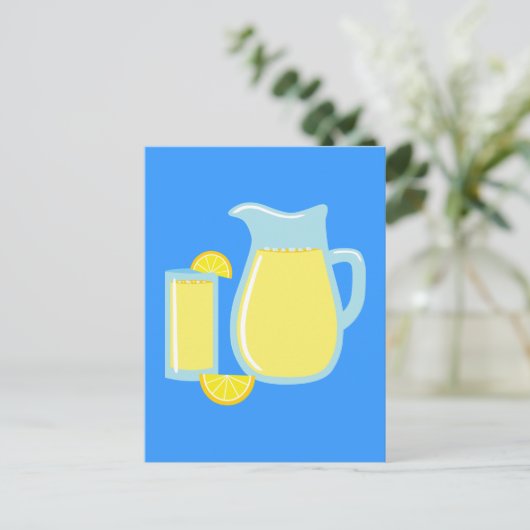 Sweet Lemonade Briefkaart (Staand voorkant)