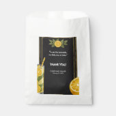 Sweet Lemonade Chalkboard Stand Baby shower Bedankzakje (Voorkant)