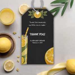 Sweet Lemonade Chalkboard Stand Baby shower Cadeaulabel
