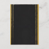 Sweet Lemonade Chalkboard Stand Baby shower Informatiekaartje (Achterkant)