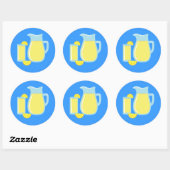 Sweet Lemonade Ronde Sticker (Vel)