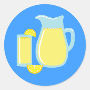 Sweet Lemonade Ronde Sticker