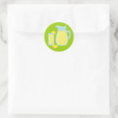 Sweet Lemonade Ronde Sticker (Tas)