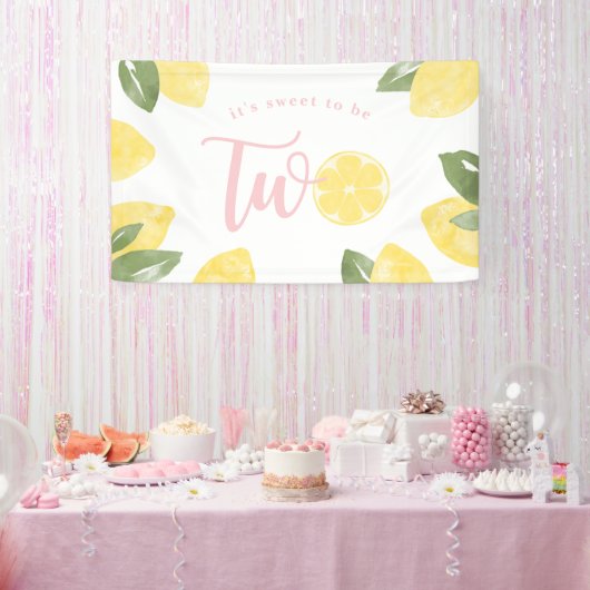Sweet Lemons Banner (Feest)