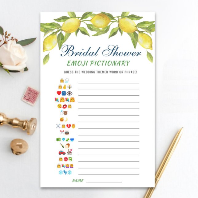 Sweet Lemons en Greenery Vrijgezellenfeest Game (Creator heeft geüpload)