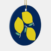 Sweet Lemons Keramisch Ornament (Rechts)