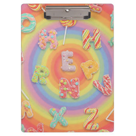 Sweet Letters beroemd gemaakt door Natasha Us Klembord