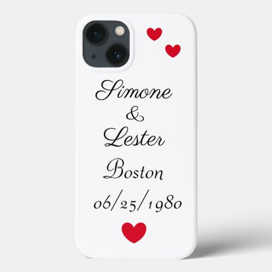 Sweet Letters-Jubileum Case-Mate iPhone Case (Achterkant)