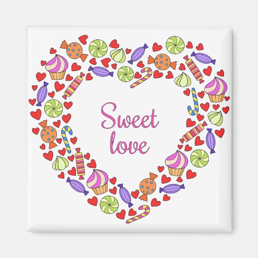 Sweet-liefde Magneet (Voorkant)