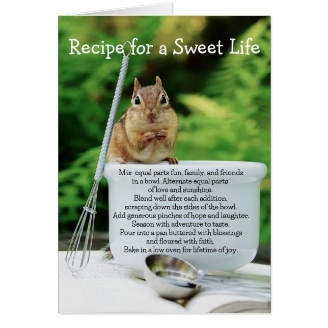 Sweet Life Little Chipmunk (Voorkant)