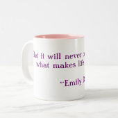 Sweet Life Tweekleurige Koffiemok (Voorkant links)