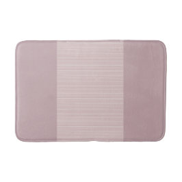 Sweet light pink mauve horizontale streep badmat
