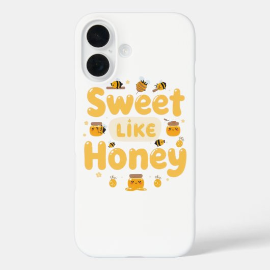 "Sweet Like Honey" Kawaii Pun Case-Mate iPhone Case (Achterkant)
