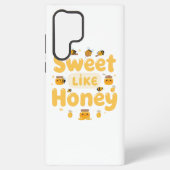 "Sweet Like Honey" Kawaii Pun Samsung Galaxy Hoesje (Achterkant)