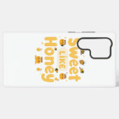 "Sweet Like Honey" Kawaii Pun Samsung Galaxy Hoesje (Achterkant horizontaal)