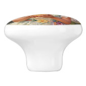 Sweet Lil Fairy with Cupcake | Fairytale Keramische Knop (Zijkant)