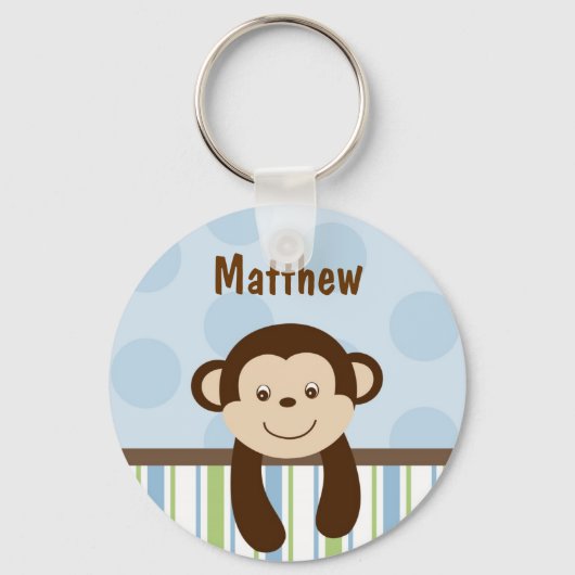 Sweet Lil Monkey, persoonlijk Sleutelhanger (Voorkant)