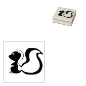 Sweet Lil Skunk Stamp Rubberstempel (Gestempeld)