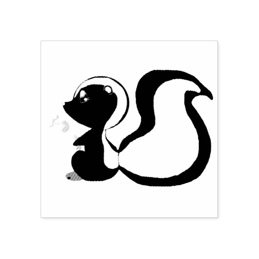 Sweet Lil Skunk Stamp Rubberstempel (Afrduk)