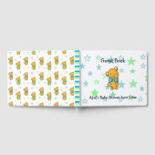 Sweet Lil Teddy Bear Boy's Baby shower Gastenboek (Volledig)