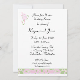 Sweet Lila, Margarita Damask Vrijgezellenfeest Kaart