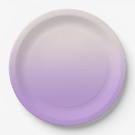 Sweet Lila Paars Lavender Gradient Ombre Papieren Bordje