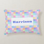 Sweet Line Squares Accent Kussen (Voorkant)