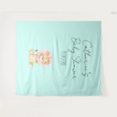 Sweet Lion Baby Shower Theme Party Backdrop Wandkleed (Voorkant (horizontaal))