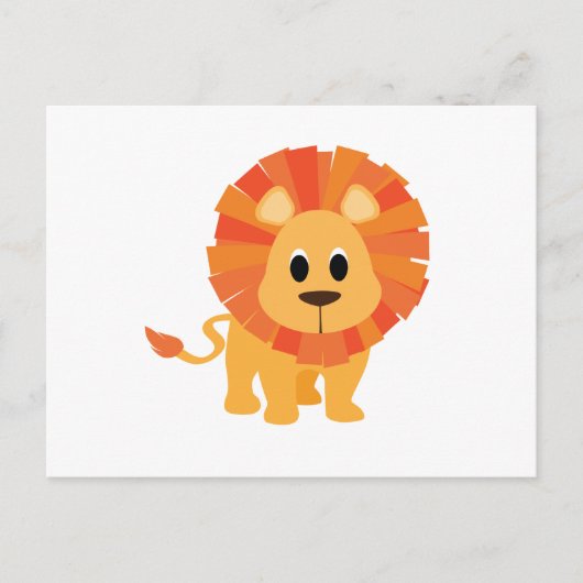 Sweet Lion Briefkaart (Voorkant)