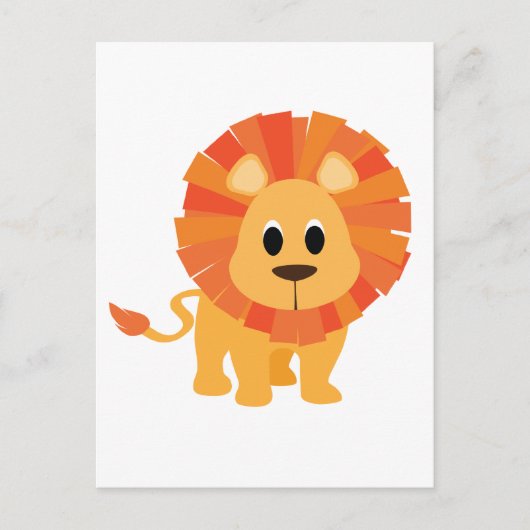 Sweet Lion Briefkaart (Voorkant)