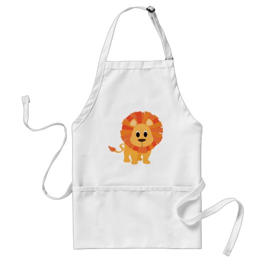 Sweet Lion Standaard Schort (Voorkant)