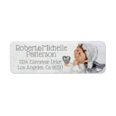 Sweet Little Angel Return Address Label (Voorkant)