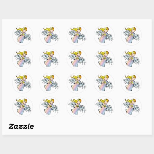 Sweet Little Angel Stickers (Vel)