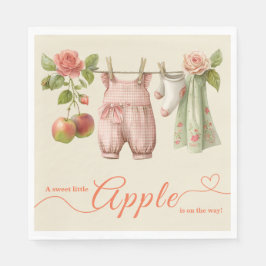 Sweet Little Apple Baby Shower | Fall Rustic Baby  Servet