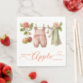 Sweet Little Apple Baby Shower | Fall Rustic Baby Servet (Insitu)