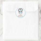Sweet Little Baby Boy Uil Favor Sticker (Tas)
