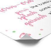 Sweet Little Baby Watermelon Mom Osa Bar Poster (Hoek)