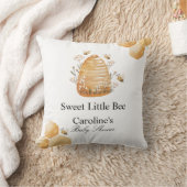 Sweet Little Bee Baby shower Decoratief Kussen (Deken)